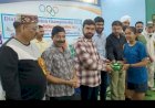 खेले गए फाइनल रोचक मुकाबले में भाजपा जिला अध्यक्ष ने किया खिलाड़ियों का सम्मान