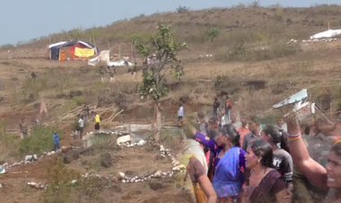 सिवनी प्राणमोती की शक्कर पहाड़ी से अतिक्रमणों को किया बेघर