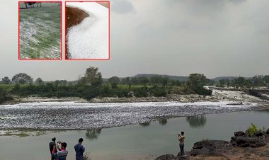 प्राकृतिक आपदा ने सिवनी जिले को बर्फ की सफ़ेद चादर से ओड़ा  