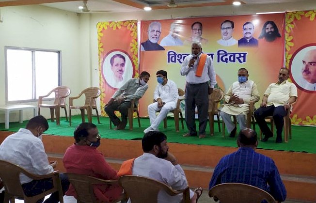 मोदी सरकार द्वारा धारा 370 का विलोपन डॉ. श्यामाप्रसाद मुखर्जी को सच्ची श्रद्धांजलि - बंटी साहू
