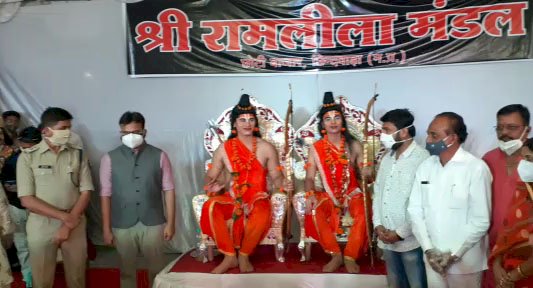 असत्य पर सत्य की जीत का प्रतीक दशहरा धूमधाम से मनाया गया