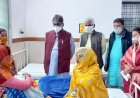 शहडोल अस्पताल में भर्ती बच्चों के परिजनों से रू-ब-रू हुए स्वास्थ्य मंत्री डॉ. चौधरी