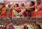 अंतरराष्ट्रीय महिला दिवस के अवसर पर पूर्व मंत्री अर्चना चिटनीस और महिला मोर्चा प्रदेशाध्य्क्ष माया नारोलिया का हुआ भव्य स्वागत