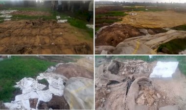 प्रशासन की लापरवाही से खराब हुआ किसानो का 14000  मीट्रिक टन गेहूं