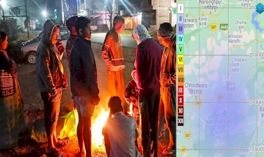 भूकंप के झटकों से सहमे सिवनीवासी, अलाव जलाकर सड़क किनारे बिताई रात