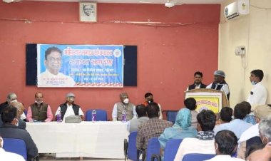 अहिरवार समाज संघ द्वारा किया गया स्वास्थ्य मंत्री प्रभुराम चौधरी का सम्मान