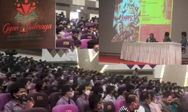 ज्ञानाश्रय की वर्कशॉप में उत्साहपूर्वक बड़ी संख्या में शामिल हुए विद्यार्थी - कलेक्टर से जाने प्रतियोगी परीक्षाओं में सफलता के मंत्र