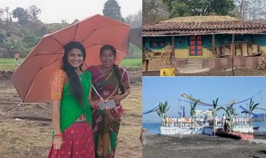 सिवनी के घंसौर के पास पायली पर्यटन स्थल पर हो रही फिल्म की शूटिंग को देखने उमड़े ग्रामीण - देखे पूरी खबर