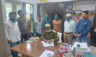 बाघ की खाल के साथ 8 गिरफ्तार, पकड़े गए आरोपियों में पुलिसकर्मी और स्वास्थ्यकर्मी शामिल