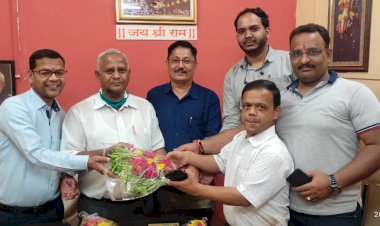 डॉक्टर गगन कोल्हे को मध्य प्रदेश भारतीय रेडक्रॉस सोसायटी के अध्यक्ष नियुक्त होने पर बधाई दी गई