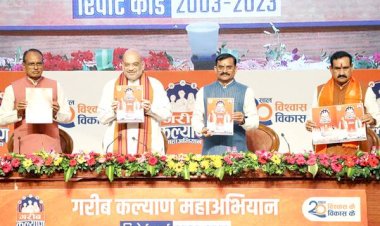 विकास के समग्र दृष्टिकोण से कार्य हुआ मध्यप्रदेश में : श्री अमित शाह