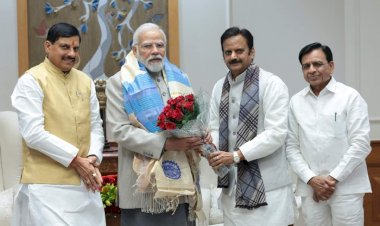 जल्द मुहर लग सकती है कैबिनेट पर - सीएम मोहन यादव की दिल्ली में प्रधानमंत्री मोदी से मुलाकात