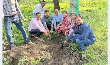अभियंता दिवस पर नगर निगम के इंजीनियरों का अभिनव प्रयास: इमलीखेड़ा फायर स्टेशन परिसर में 'अमृत हरित महाअभियान' व 'एक पेड़ माँ के नाम' के तहत हुआ वृहद पौधरोपण