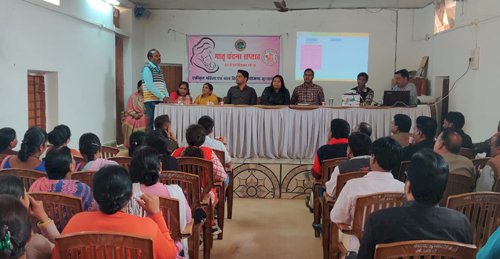 मातृ वंदना सप्ताह के अंतर्गत कार्यशाला का आयोजन
