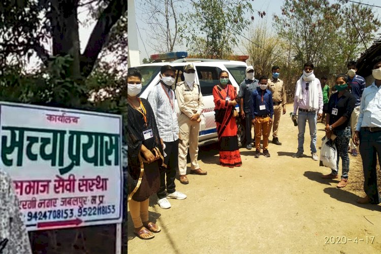 ग्रामीण क्षेत्र में कदम से कदम मिलाकर कोरोना फाइटर्स के रूप में जन जागरूकता अभियान.....