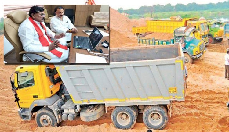 रेत खदानों में मशीन नहीं, मजदूर काम करेंगे - मंत्री श्री पटेल