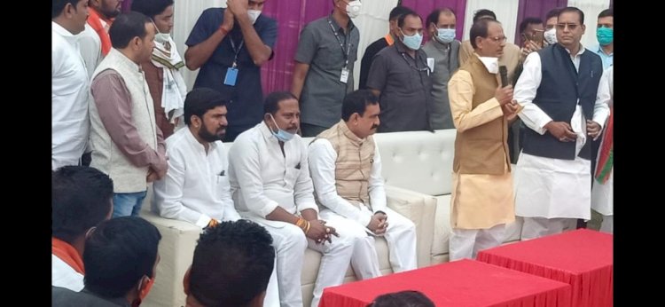 शिवराज सरकार मक्का उपज पर किसानों को देगी प्रोत्साहन राशि - विवेक बंटी साहू ....